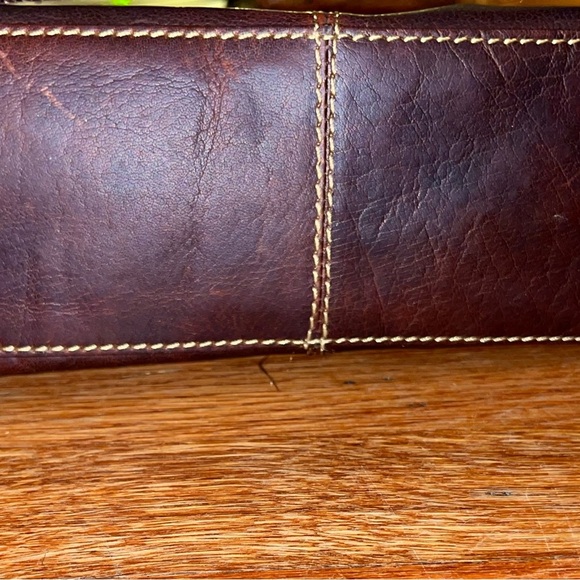 Jack‎ Georges Voyager Messenger Bag Crossbody Brown genuine Leather Unisex purse - Picture 11 of 14